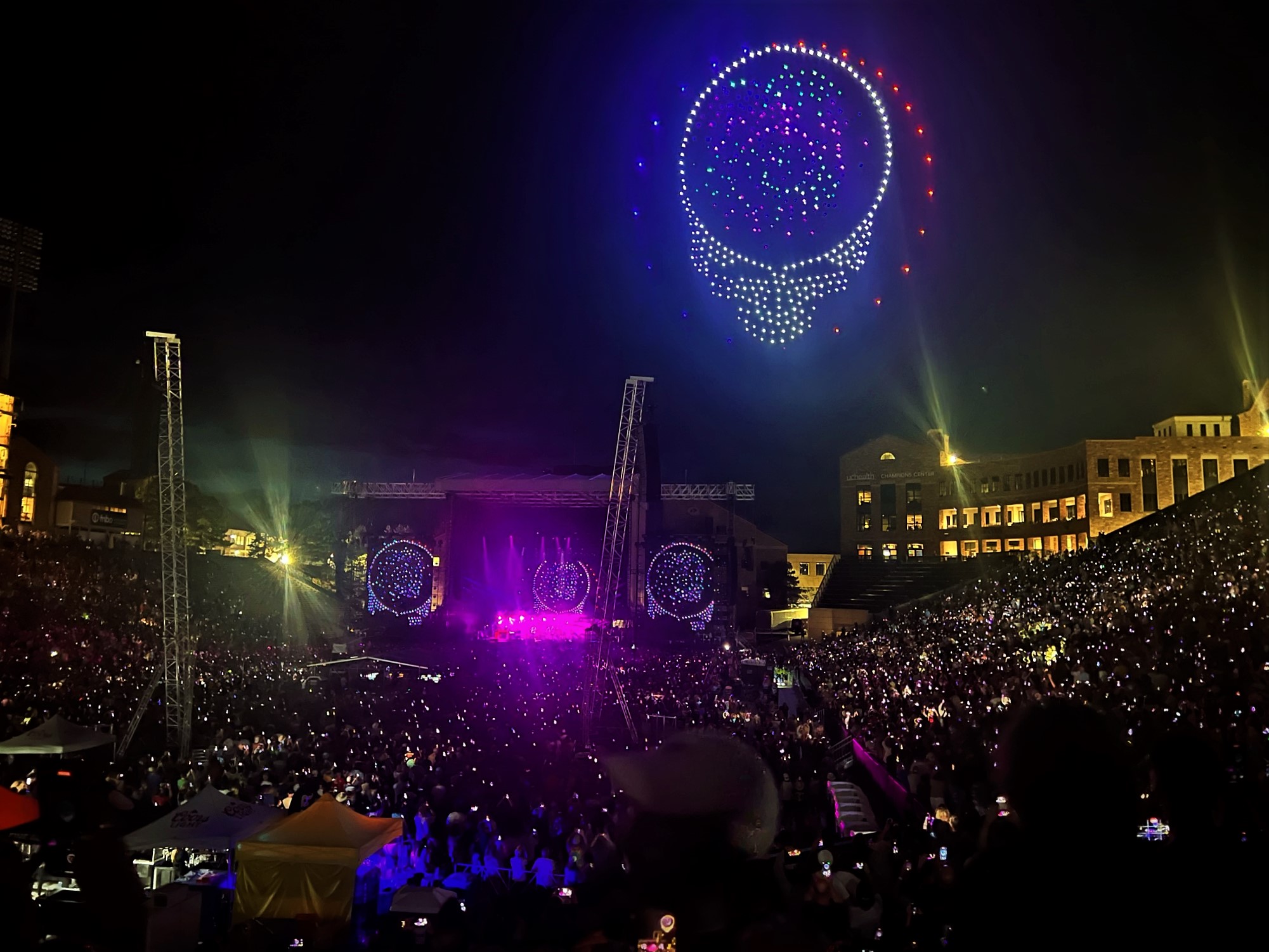 Drones, Deadheads, and a 'Buck' Supermoon Dead and Company's Final